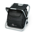 Black Deluxe Spectator Cooler Chair